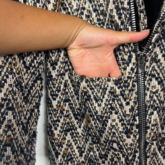 Otis & Maclain Woven Wool Blend Native Zig Zag Jacket Coat size 2 - Picture 9 of 11